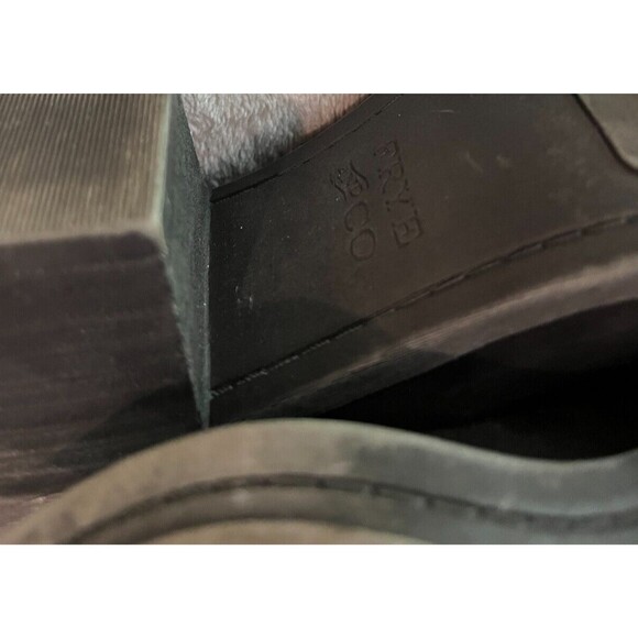 FRYE & Co. Womens Boots Size 7 M Black Nubuck Leather Zip Ankle Bootie Judith - Picture 8 of 15